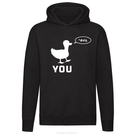 Hoodie Duck you - eend