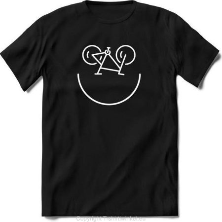 T-shirt - Fiets smiley