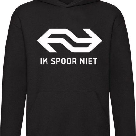 Hoodie - Ik spoor niet