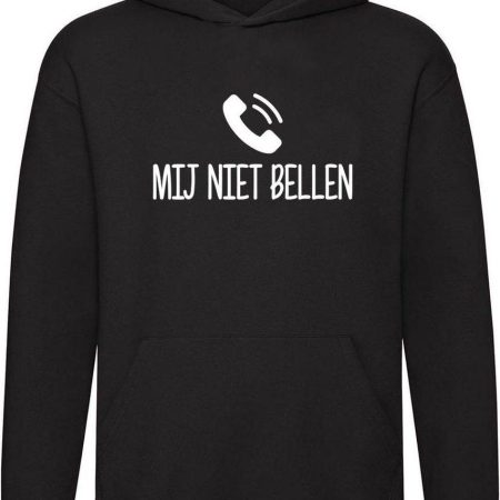 Hoodie - Mij niet bellen